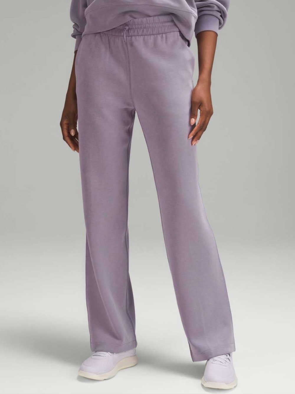 Lululemon Softstreme High-Rise Pant *Full Length 4-Way Stretch in Purple Ash